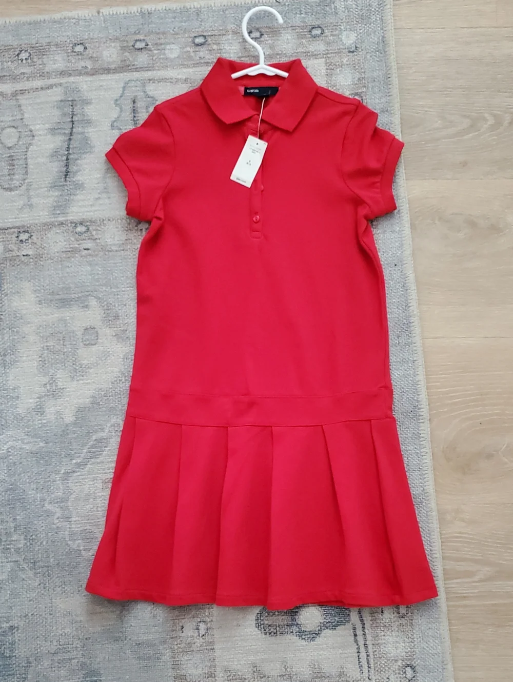 NWT Gap Kids Girls Polo Dress SzS (6-7)